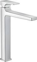 Смеситель для раковины Hansgrohe Metropol 260, однорычажный, со сливным клапаном Push-Open, хром, 32