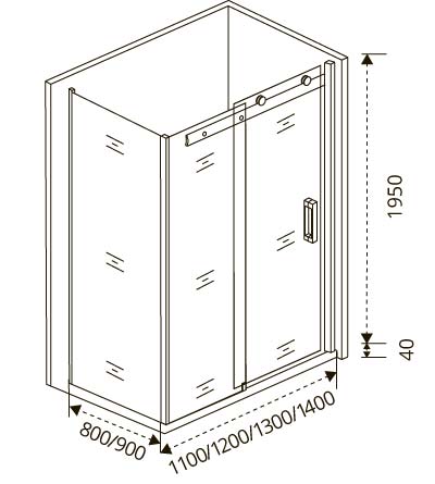Боковая часть Bas Puerta SP-100-C-CH