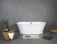 Ванна акриловая BelBagno 170*79 см, белая, BB201-1700-800