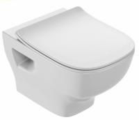 Унитаз подвесной Jacob Delafon Struktura Compact , безободковый, белый, EDF102-00