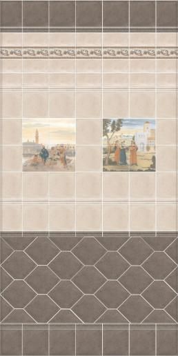 Панно Kerama Marazzi Виченца 45х45 HGD\A99\9x\17000