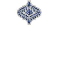 Декор Kerama Marazzi Арабески Майолика 1, 6,5х6,5, VT\A316\65000