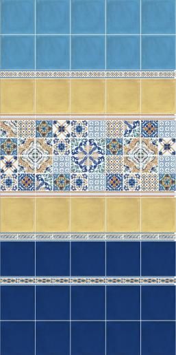 Карандаш Kerama Marazzi Бисер синий 20х0,6 POD012