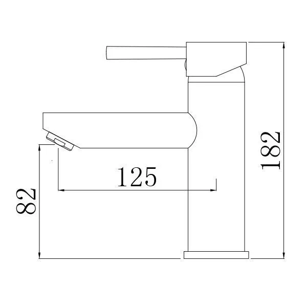 Смеситель для раковины Comforty картридж 35 мм, белый, FC018A-CKBT