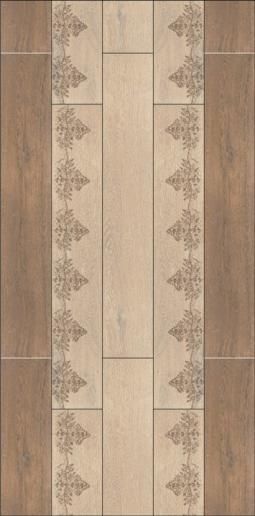 Керамогранит Kerama Marazzi Мербау 20х119,5 коричневый SG510200R