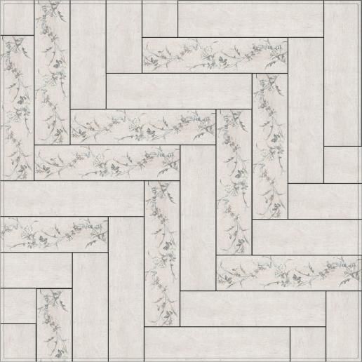 Плитка настенная Kerama Marazzi 9,9*40,2 Кантри Шик серый SG401700N