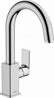Смеситель для раковины Hansgrohe Vernis Shape 210, со сливным гарнитуром, хром, 71564000