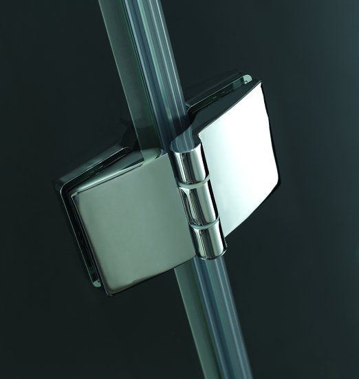 Душевая дверь Cezares Verona 160*195 см, рифленое стекло, хромированный профиль, правосторонняя, VER