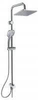 Душевая система Ideal Standard IdealRain Cube, с настенным смесителем, хром, A5862AA