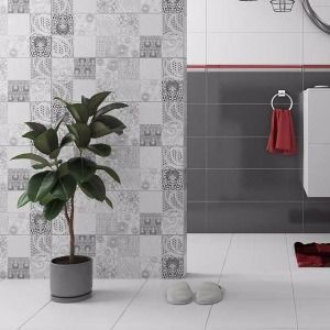 Бордюр Cersanit Универсал Гласс (Universal Glass) Shine красный 2х60, UG1L413