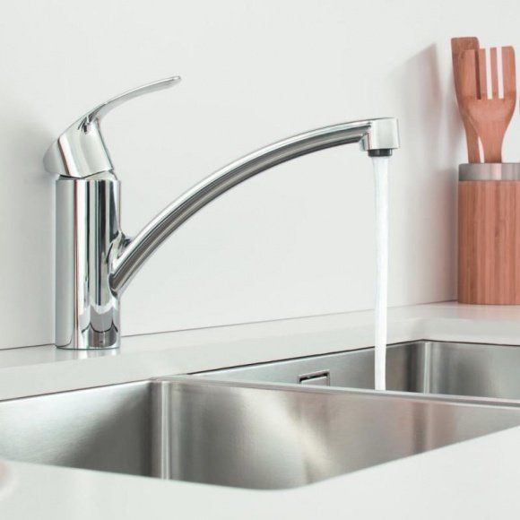 Смеситель для кухни Grohe Eurosmart New, хром, 33281002