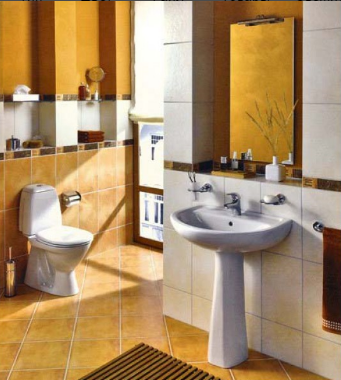Унитаз-компакт Vitra GRAND-1 с крышкой дюропласт,  9763B003-0567