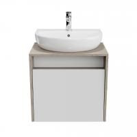Тумба Kerama Marazzi PRO/ПРО подвесная 1 ящик 60, белая глянцевая, PRO.60.1\WHT