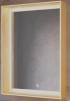 Зеркало Raval Frame 60 Дуб сонома с подсветкой (сенсор), Fra.02.60/W-DS