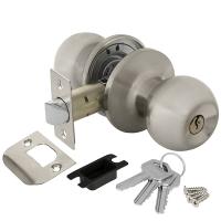 Ручка защелка Ajax DK682 SN-ET (6082 SN-E) (кл./фик.) мат. никель