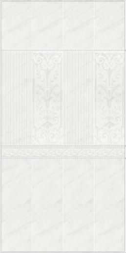 Плитка настенная Kerama Marazzi Борсари 25х75 белый структура 12102R