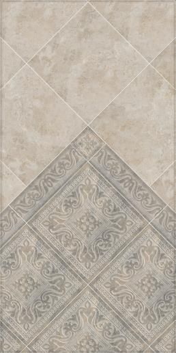 Бордюр Kerama Marazzi Ровиго 50,2х25 серый светлый мозаичный SG188\002