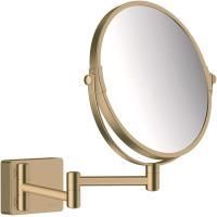 Косметическое зеркало Hansgrohe AddStoris, шлифованная бронза, 41791140