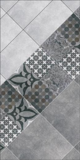Плинтус Kerama Marazzi Королевская дорога 60х9,5 серый темный SG614600R\6BT