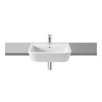 Раковина Roca Геп / Gap 560 x 400 полувстраиваемая, 7.3274.7.S00.0