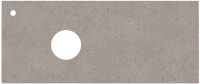Столешница Kerama Marazzi Magica/Маджика Риккарди 120 серый св мат, SG519920RL120Ta2L