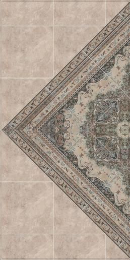 Декор Kerama Marazzi Мраморный дворец 40,2х40,2 ковёр центр HGD\A176\SG1550L