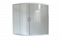 Шторка для ванны Royal Bath 140х95х150 см, прозрачное стекло, RB 140ALP-T