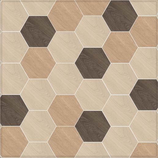 Керамогранит Kerama Marazzi Брента 20х23,1 коричневый SG23022N