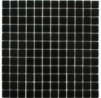 Мозаика стеклянная Scala 300*300*4 черная EG01