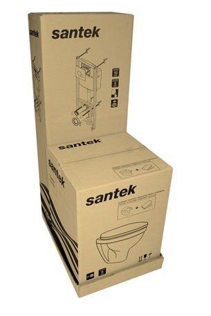 Пэк Santek "Нео" (подвес. унитаз с сиденьем SC, инсталляция, панель бел. цвета), 1.WH30.2.463