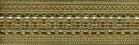Бордюр Eurotile Ceramica LIA Emil Grais (золото) 9х29,5, 61