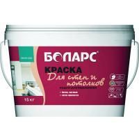 Краска водно-дисперсионная Боларс для стен и потолков 3 кг
