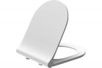 Сиденье с крышкой  Logan L3W AVVA, дюропласт, Smartfix, Soft-Close, белое, 288928