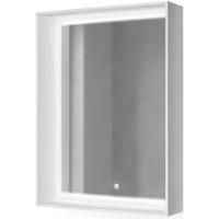 Зеркало Raval Frame 75 Белое с подсветкой (сенсор), Fra.02.75/W