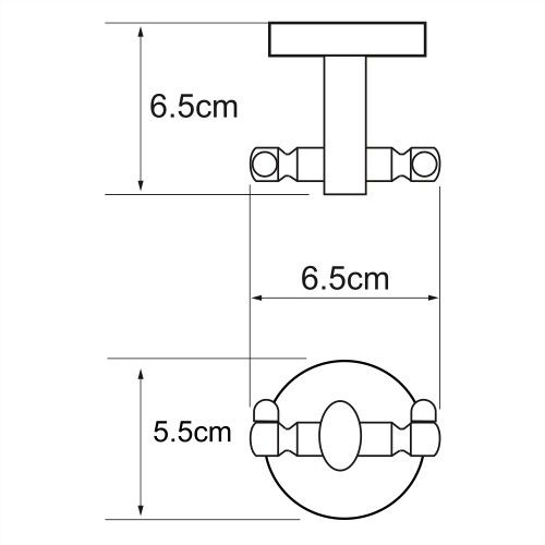 Крючок WasserKRAFT Rhein K-6200, K-6223D