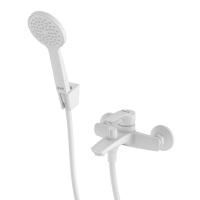 Смеситель для ванны IDDIS Ray, белый матовый, RAYWT02i02