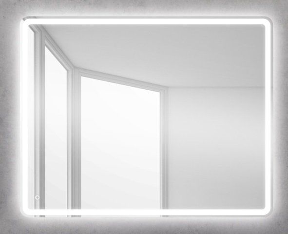Зеркало BelBagno 100 см, с встроенным светильником и сенсорным выключателем, SPC-MAR-1000-800-LED-TC