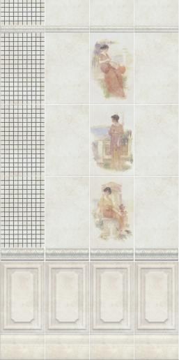 Карандаш Kerama Marazzi Золото мат 25х2 A6566\78