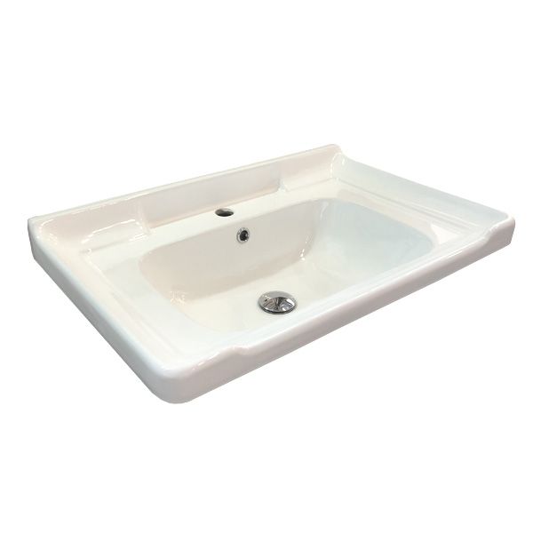 Тумба-умывальник Comforty Рига 70 дуб сонома с раковиной Comforty 9335-70