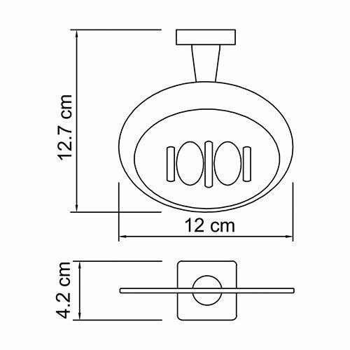Мыльница WasserKRAFT Lippe K-6500, K-6569