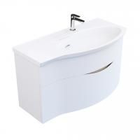 Тумба Kerama Marazzi Riva/Рива 100 см правая, белая матовая, RV.100Rh\WHT.M