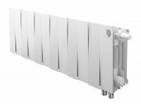 Радиатор биметаллический Royal Thermo PianoForte 200 /Bianco Traffico VDR - 12 секций, белый, RTPBTV