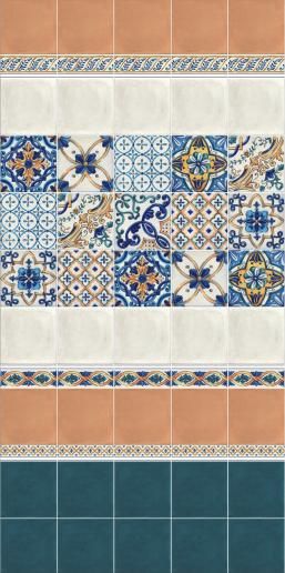 Карандаш Kerama Marazzi Бисер мятный 20х0,6 POD009