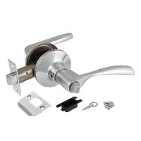 Ручка защелка Ajax DK610 CP-BK (6010 CP-B) (фик.) хром