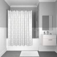 Штора для ванной комнаты IDDIS Décor 200*180 см, белый, D15P218i11