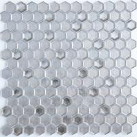 Мозаика Alchimia Argento grani hexagon (23x13x6), 300x300х6