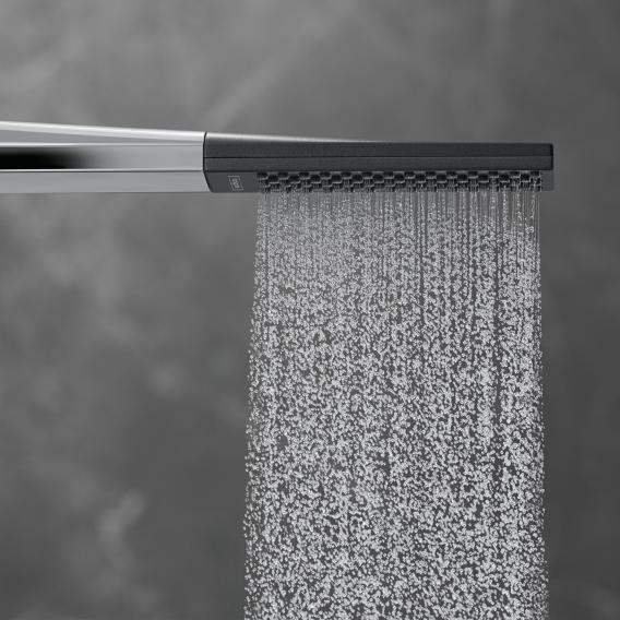 Душевая лейка Hansgrohe Rainfinity 100 1jet, черный матовый, 26866670