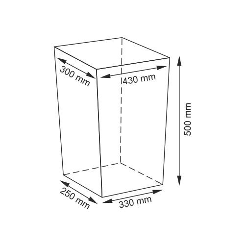 Корзина WasserKRAFT Lippe WB-450, WB-450-M