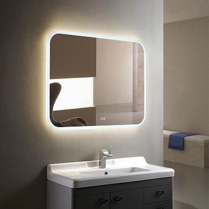Зеркало Silver Mirrors Stiv 100х80 см сенсорный выключатель, подогрев, ФР-00001937