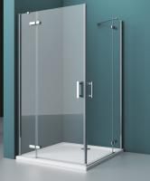 Душевая кабина BelBagno Kraft 1200x1000x1950, прозрач стекло, хром левый, KRAFT-AH-22-120/100-C-Cr-L